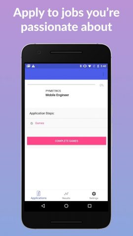 pymetrics для Android — скриншот 1