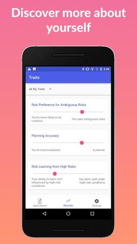 pymetrics для Android — скриншот 4
