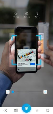 qr-code — сканер qr код‪а для iOS — скриншот 3
