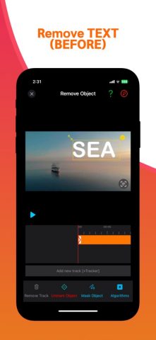 remove watermark video retouch для iOS — скриншот 1