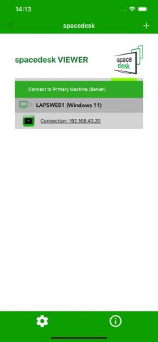 spacedesk — USB-дисплей для ПК для iOS — скриншот 5