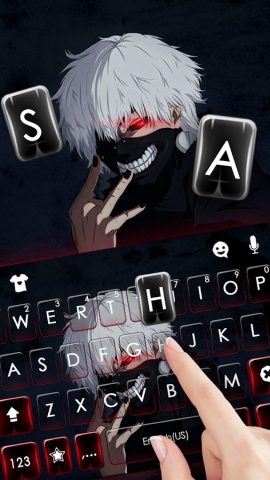 тема Anime Mask Man для Android — скриншот 2