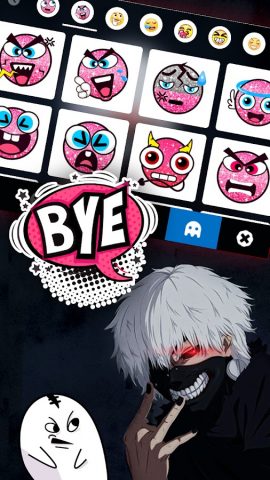 тема Anime Mask Man для Android — скриншот 3