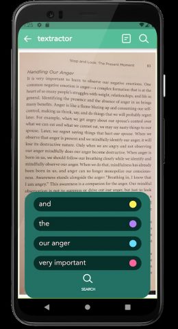 textractor: Text Searcher OCR для Android — скриншот 3