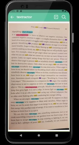 textractor: Text Searcher OCR для Android — скриншот 4