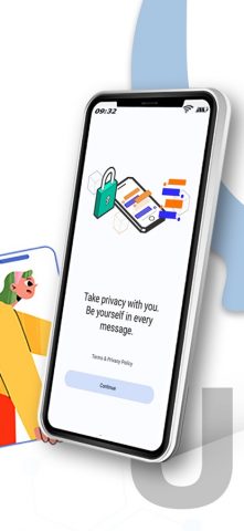 uchat-secureapp для iOS — скриншот 1