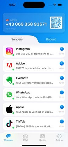 vNu : Virtual Phone Number для iOS — скриншот 4