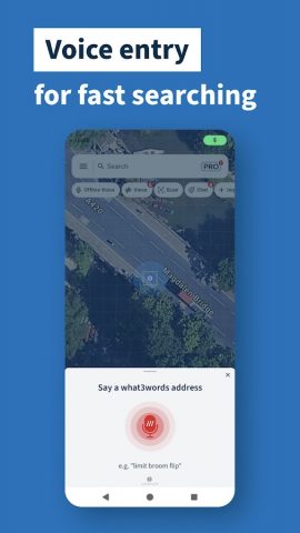 what3words для Android — скриншот 5