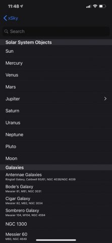 xSky для iOS — скриншот 5