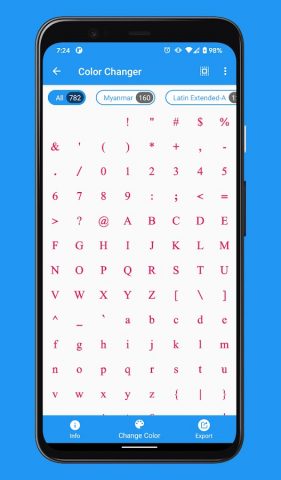 zFont Tool — Android Font Tool для Android — скриншот 3