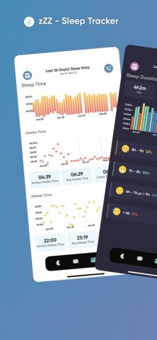 zZZ — Sleep Tracker для iOS — скриншот 1