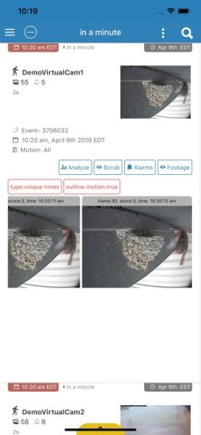 zmNinja-pro для iOS — скриншот 1
