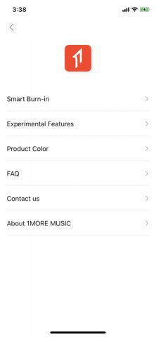 1MORE MUSIC для iOS — скриншот 4