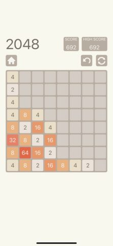 2048 для iOS — скриншот 2
