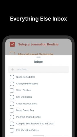3 Things — Todo List for Focus для Android — скриншот 3