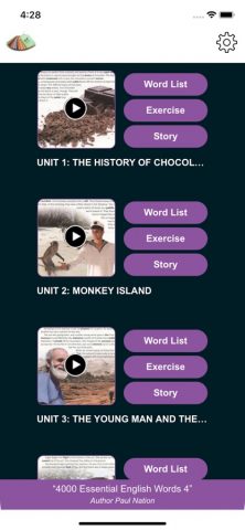 4K Essential English Words 4 для iOS — скриншот 1