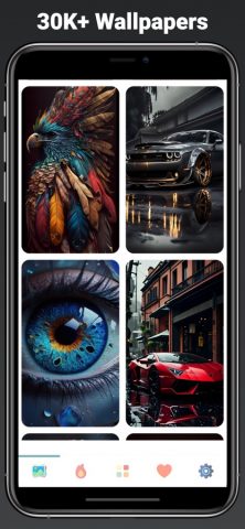 4K Wallpapers Backgrounds для iOS — скриншот 3