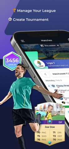 4league — Организатор турниров для iOS — скриншот 1