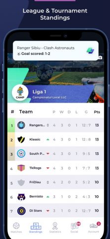 4league — Организатор турниров для iOS — скриншот 4