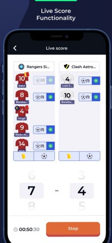 4league — Организатор турниров для iOS — скриншот 5