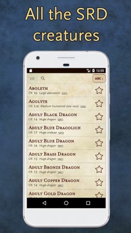 5e Bestiary для Android — скриншот 1