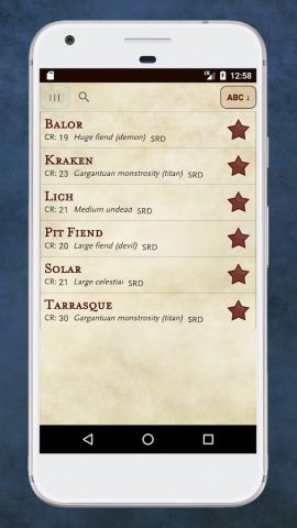 5e Bestiary для Android — скриншот 5