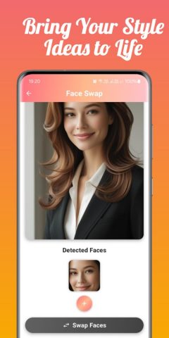 AI HairStyler : FaceRemake для Android — скриншот 5