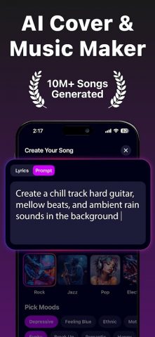AI Music Generator: Banger для Android — скриншот 1