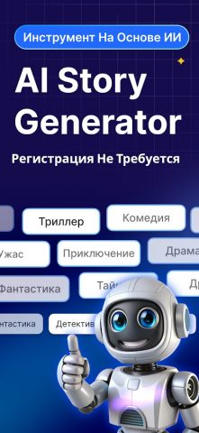 AI Story Generator — Novel AI для Android — скриншот 1
