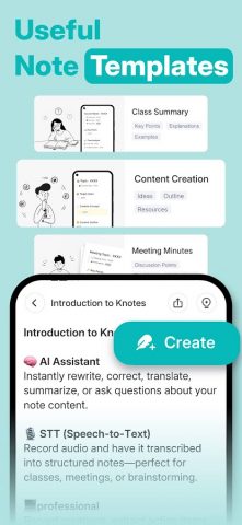 AI Заметки Голос в Текст для Android — скриншот 4