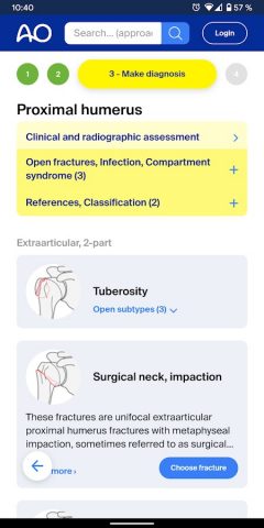 AO Surgery Reference для Android — скриншот 4