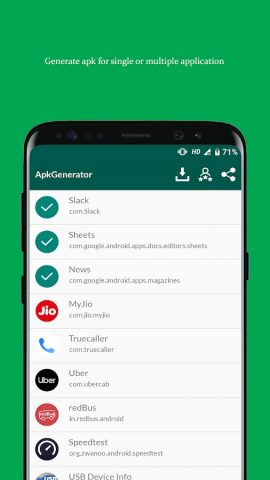APK Extractor для Android — скриншот 5