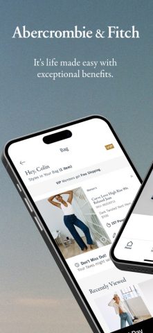 Abercrombie & Fitch для iOS — скриншот 1