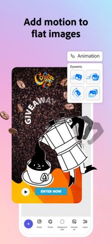 Adobe Express: Create Anything для iOS — скриншот 2