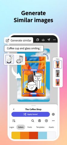 Adobe Express: Create Anything для iOS — скриншот 3
