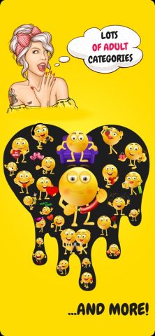 AdultMoji: Adult Emoji Sticker для iOS — скриншот 4