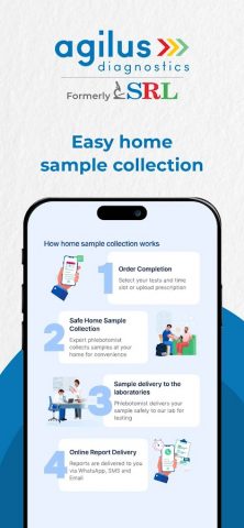 Agilus Diagnostics -Blood Test для Android — скриншот 3
