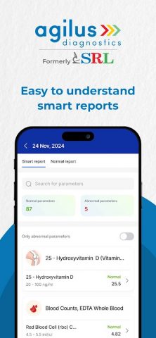 Agilus Diagnostics -Blood Test для Android — скриншот 5