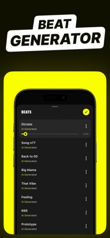 Ai rap lyric generator для iOS — скриншот 5