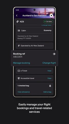 Air NZ для Android — скриншот 3