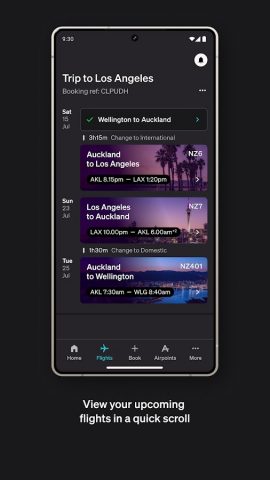Air NZ для Android — скриншот 4