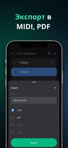 Аккорды, музыка для гитары ИИ для iOS — скриншот 5