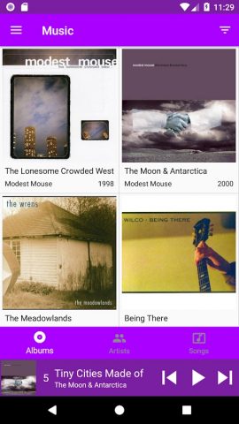 Album Player для Android — скриншот 1