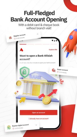 Alfa by Bank Alfalah для Android — скриншот 1