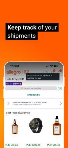 Allegro для iOS — скриншот 2