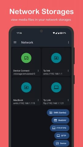 Файловый менеджер AnExplorer для Android — скриншот 3