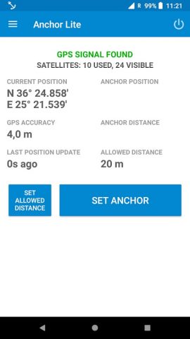 Anchor Watch / Alarm для Android — скриншот 1