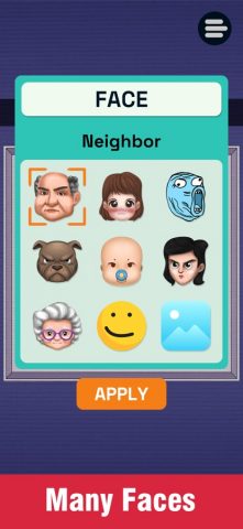 Angry Neighbor Face для iOS — скриншот 3
