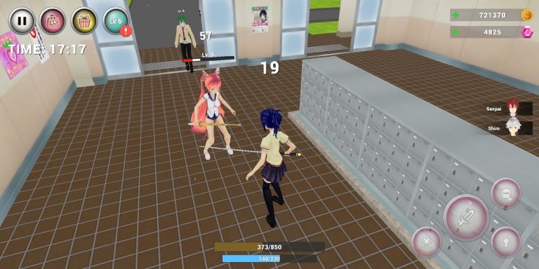Anime High School Simulator для Android — скриншот 5
