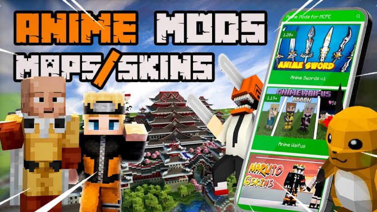 Anime Mods for Minecraft PE для Android — скриншот 1